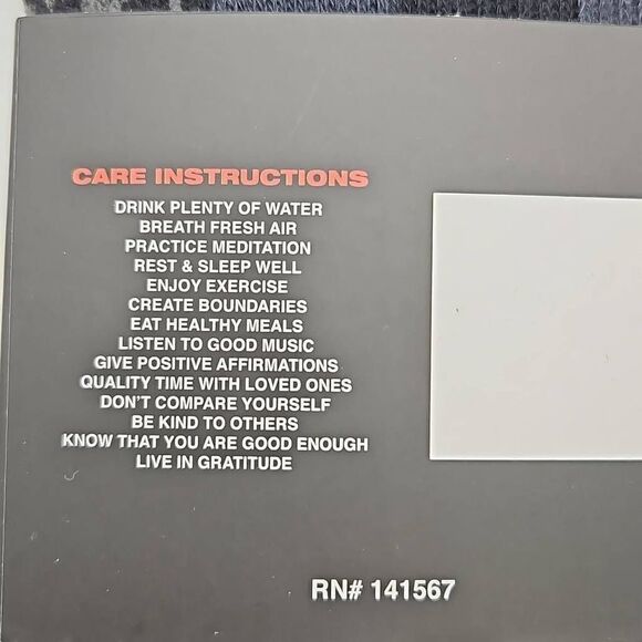 Smile More Affirmations Checkered Crew Unisex Socks One Size Fits Most - Picture 5 of 7